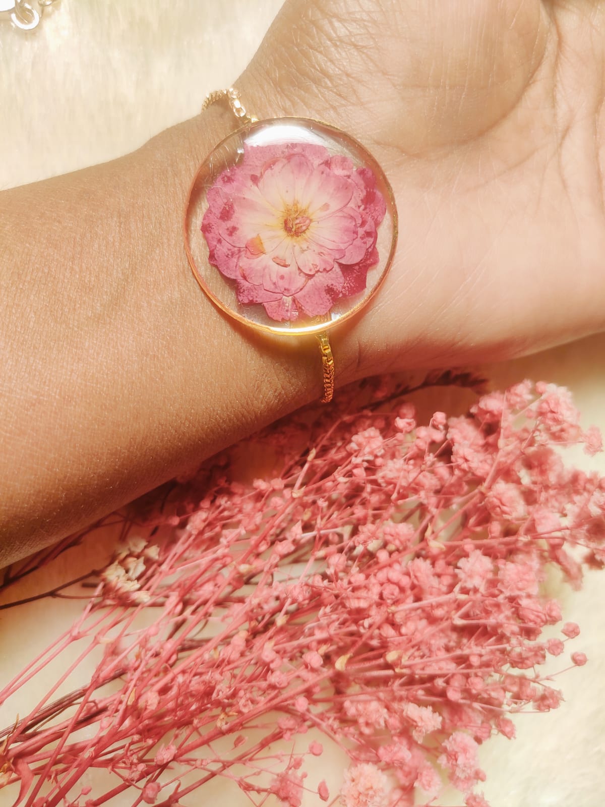 Pink Bracelet Handmade