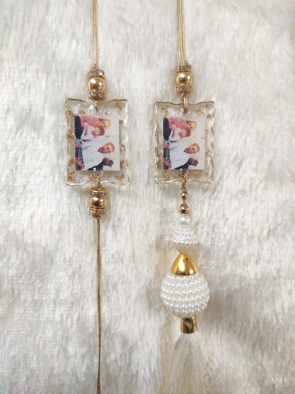 Customize Bhai and bhabhi rakhi